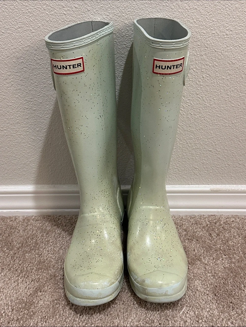 Hunter Kids Giant Glitter Boots